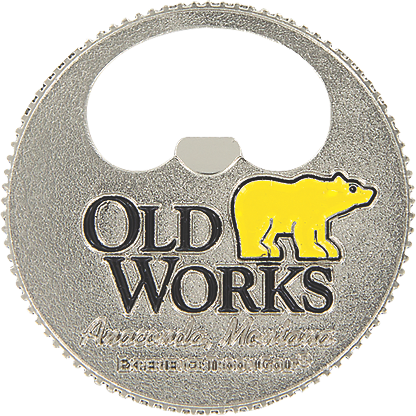 Nickel Bottle Opener Ball Marker