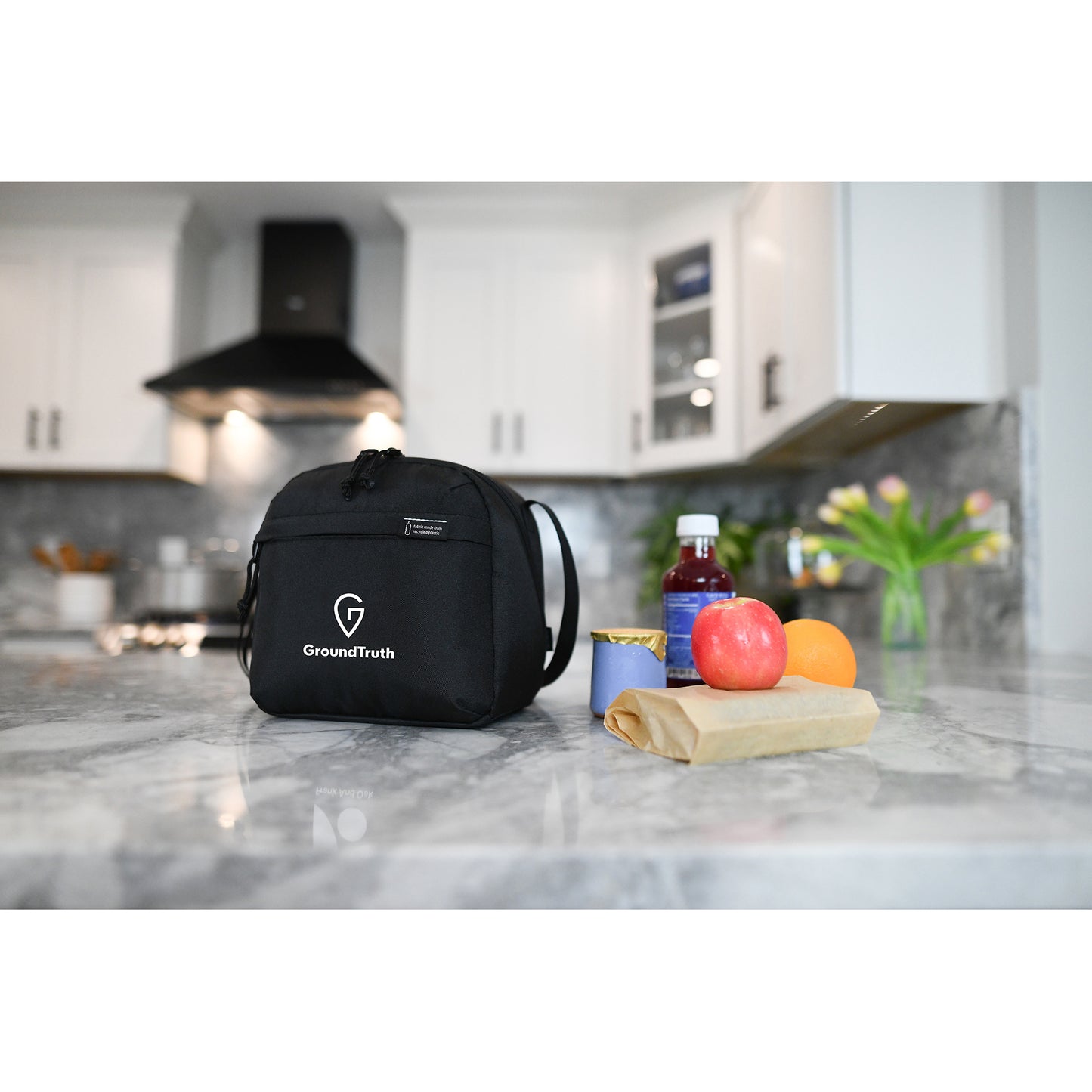 Black Renew AWARE™ rPET Lunch Cooler