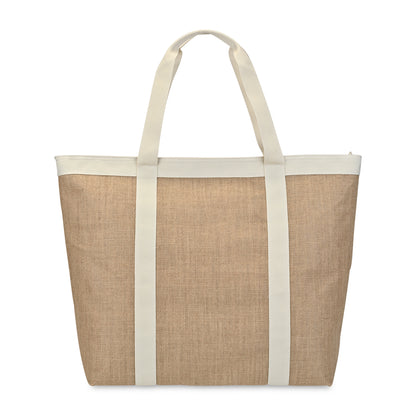 Natural KEEPCOOL® Nairobi Jute Shopper Cooler