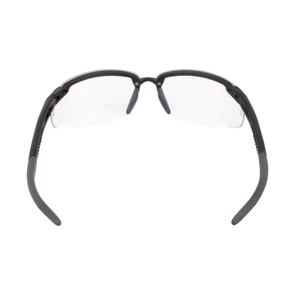 ES5W Premium Safety Eyewear - Matte Black Frame - Clear Lens