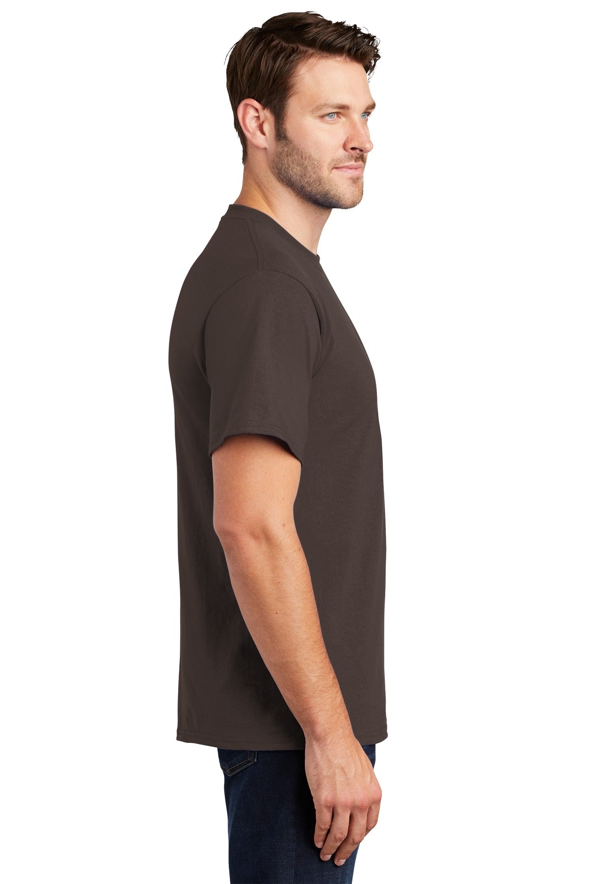Brown Port & Company Tall Essential Tee. PC61T