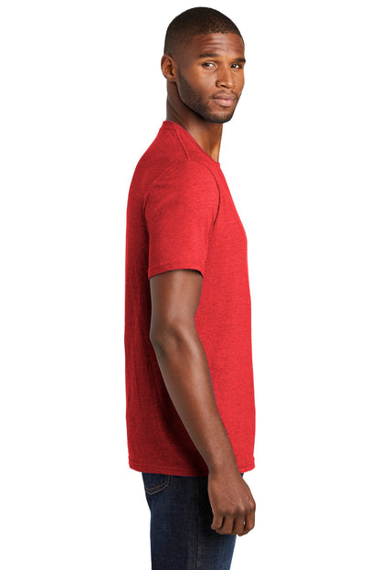 Brt Red Hthr Port & Company Fan Favorite Blend Tee. PC455
