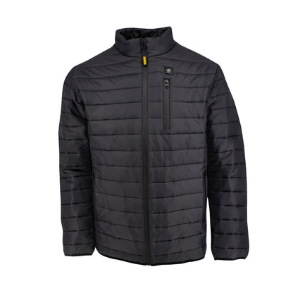 DCHJ093 Men's Heated Puffer Jacket Kit - Black - Size 2X