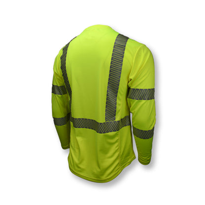 ST31-3 Long Sleeve Cooling T-Shirt - Green - Size 2X