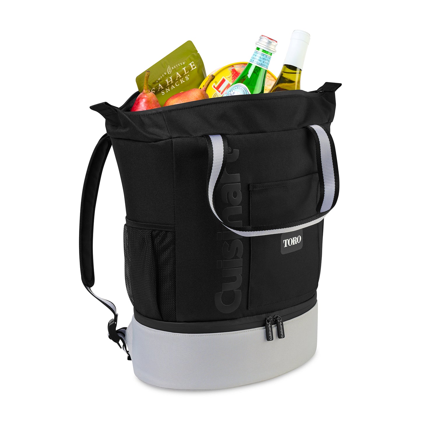Black Cuisinart Outdoors™ Expandable Backpack Cooler