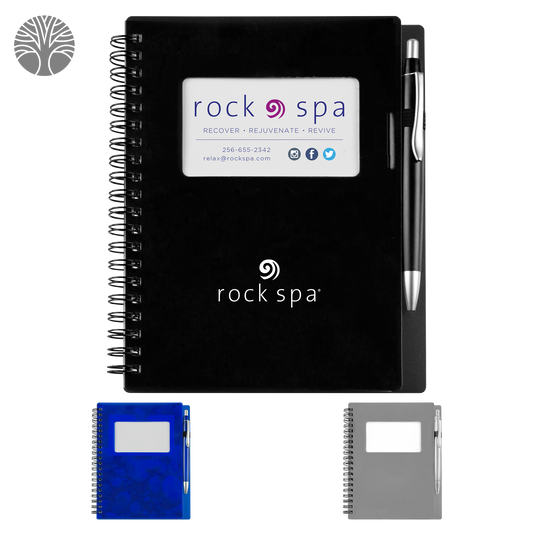 Black Business Card Stone Paper Notebook