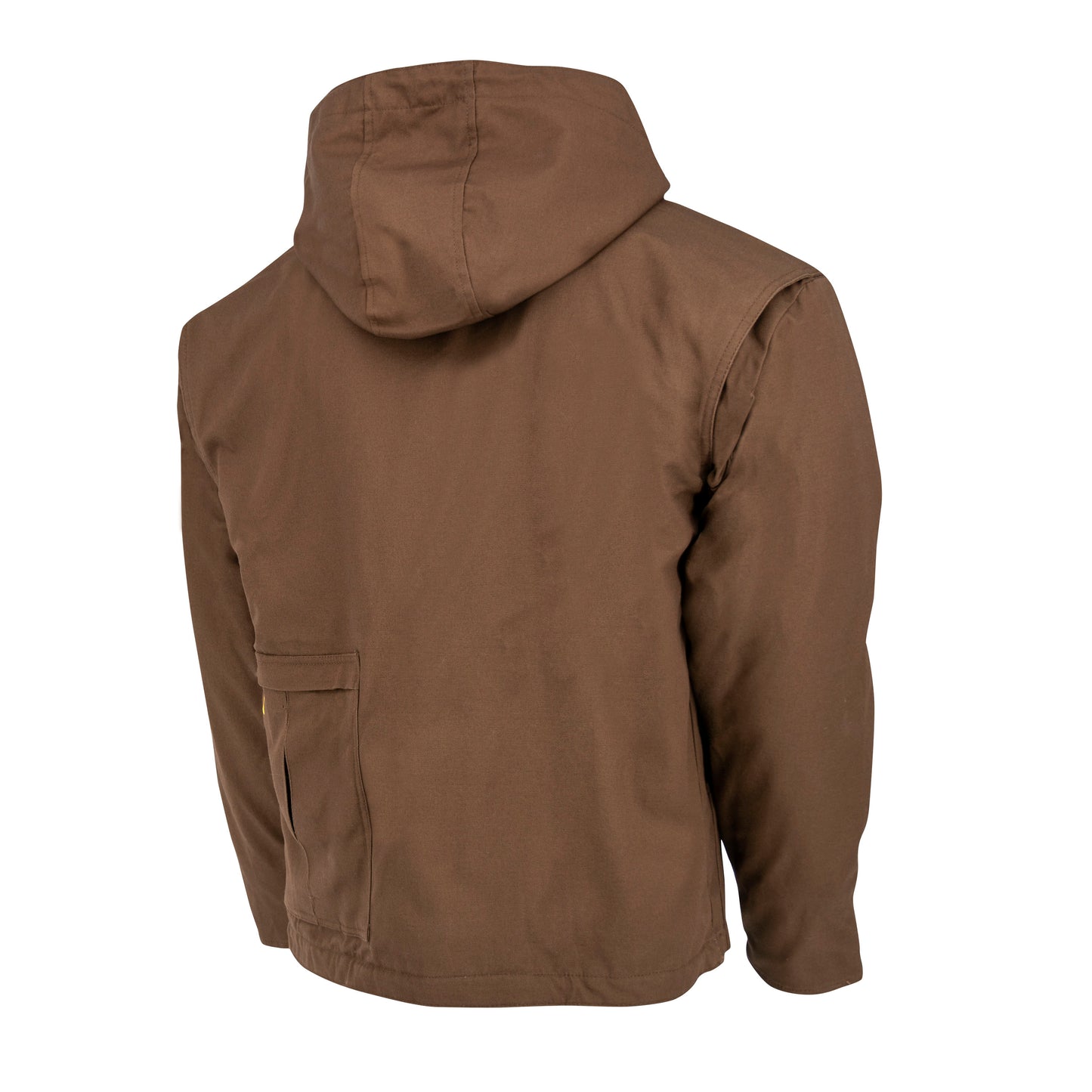 DCHJ076ATB Men's Heated Heavy Duty Work Coat without Battery - Tobacco - Size 2X