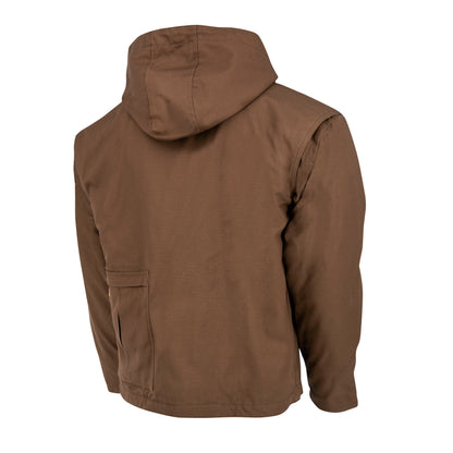 DCHJ076ATB Men's Heated Heavy Duty Work Coat without Battery - Tobacco - Size 2X