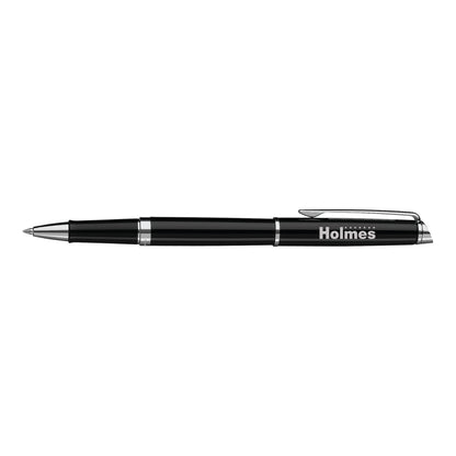 Black - Silver Trim Waterman Hemisphere Rollerball