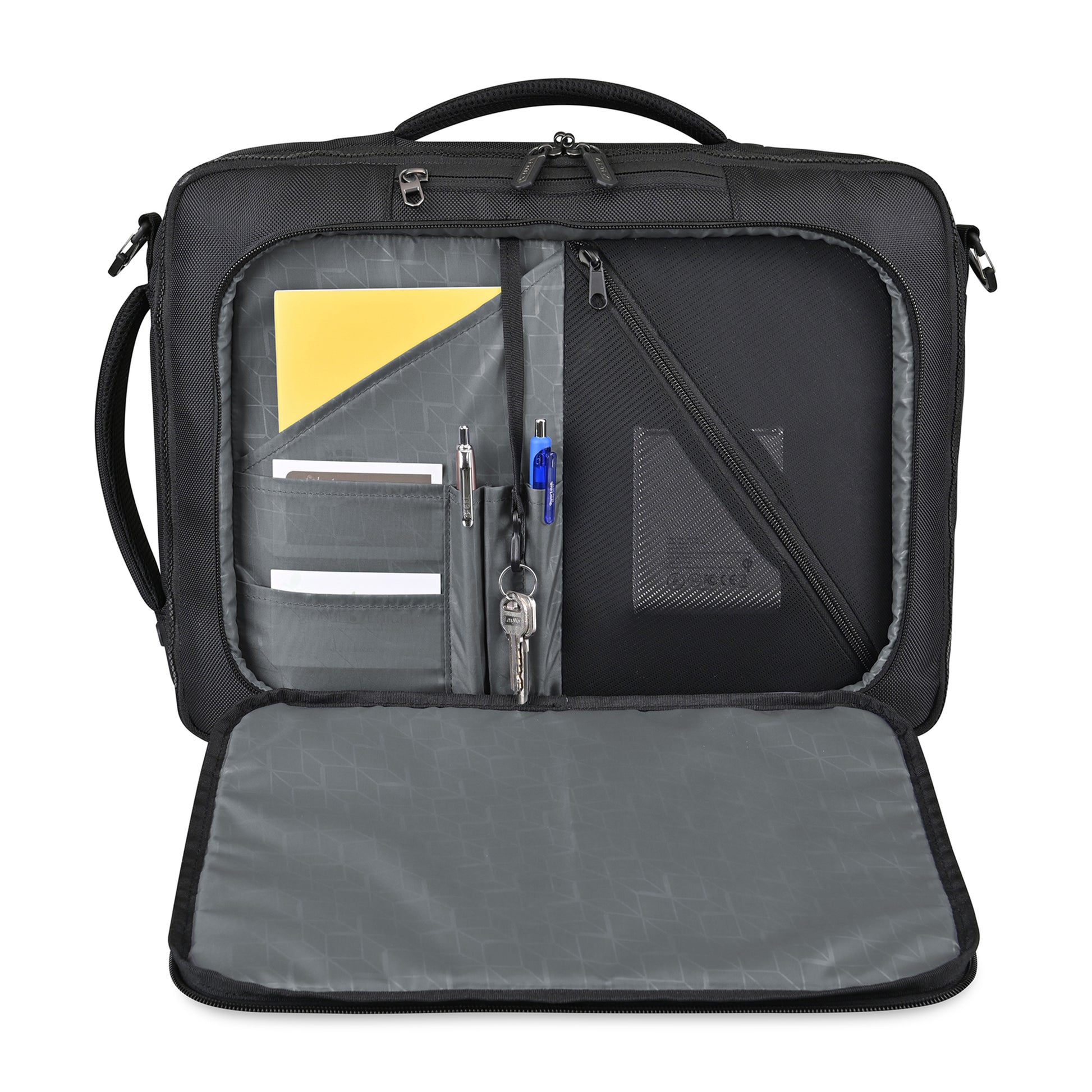 Black Vertex® Brooklyn Dual Carry Briefpack