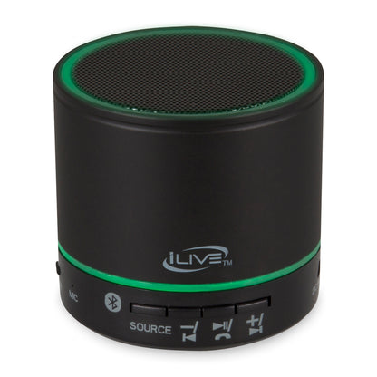 Black iLive™ Portable Wireless Speaker