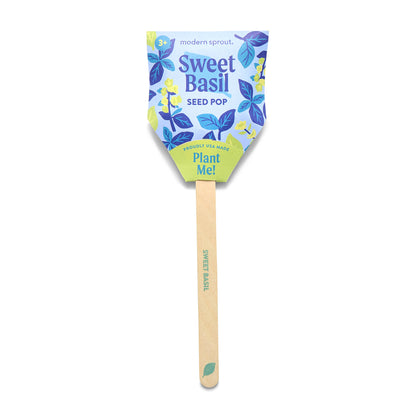 Sweet Basil Modern Sprout Garden Seed Pop