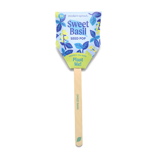 Sweet Basil Modern Sprout Garden Seed Pop