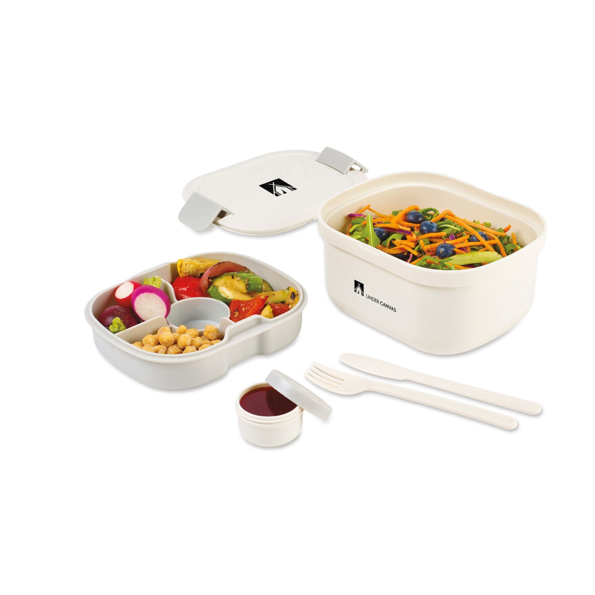 White Sarada Bento Lunch Box