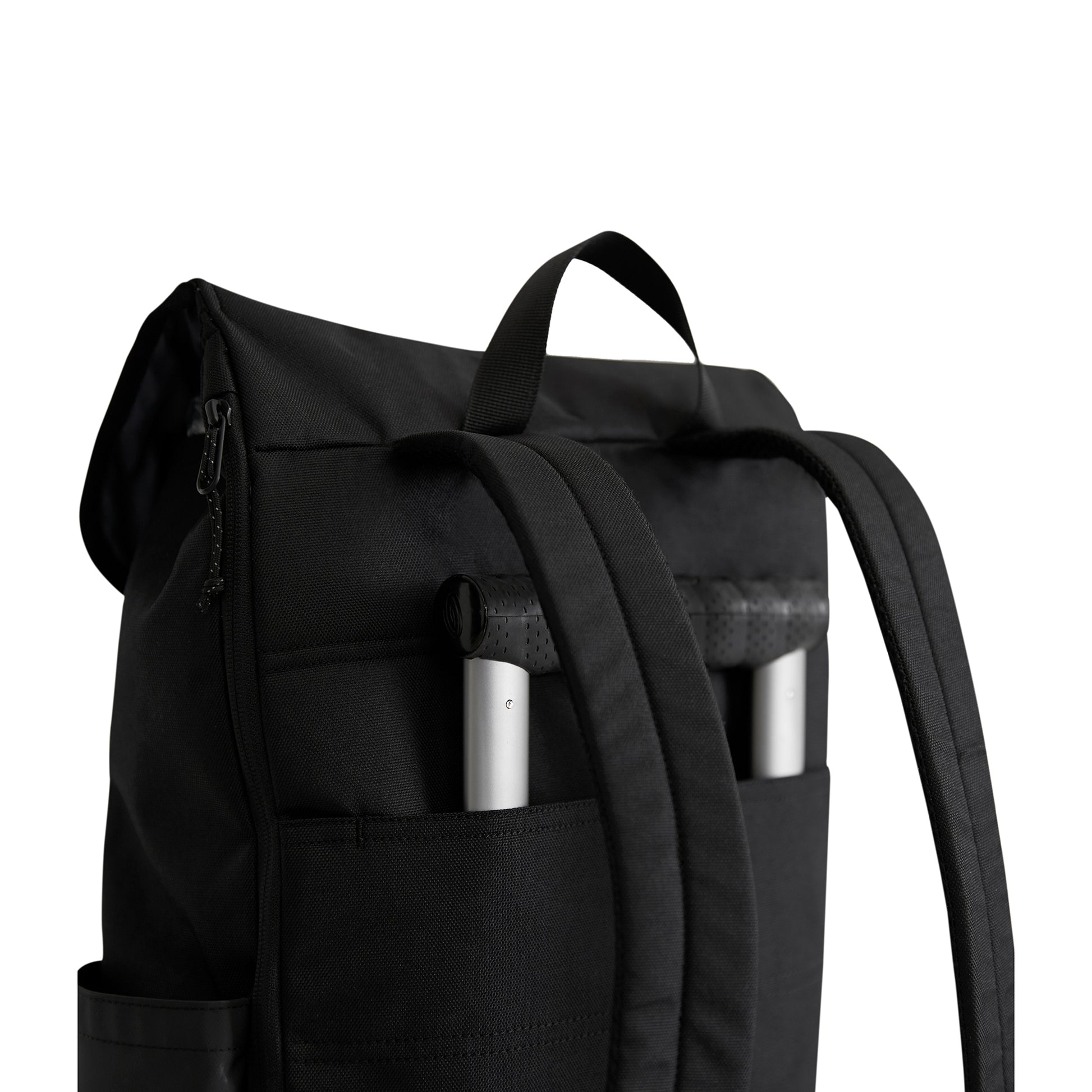 Jet Black Timbuk2 City Compass Flap Backpack