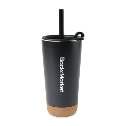 Black Valo Ceramic To-Go Cup - 18 Oz.