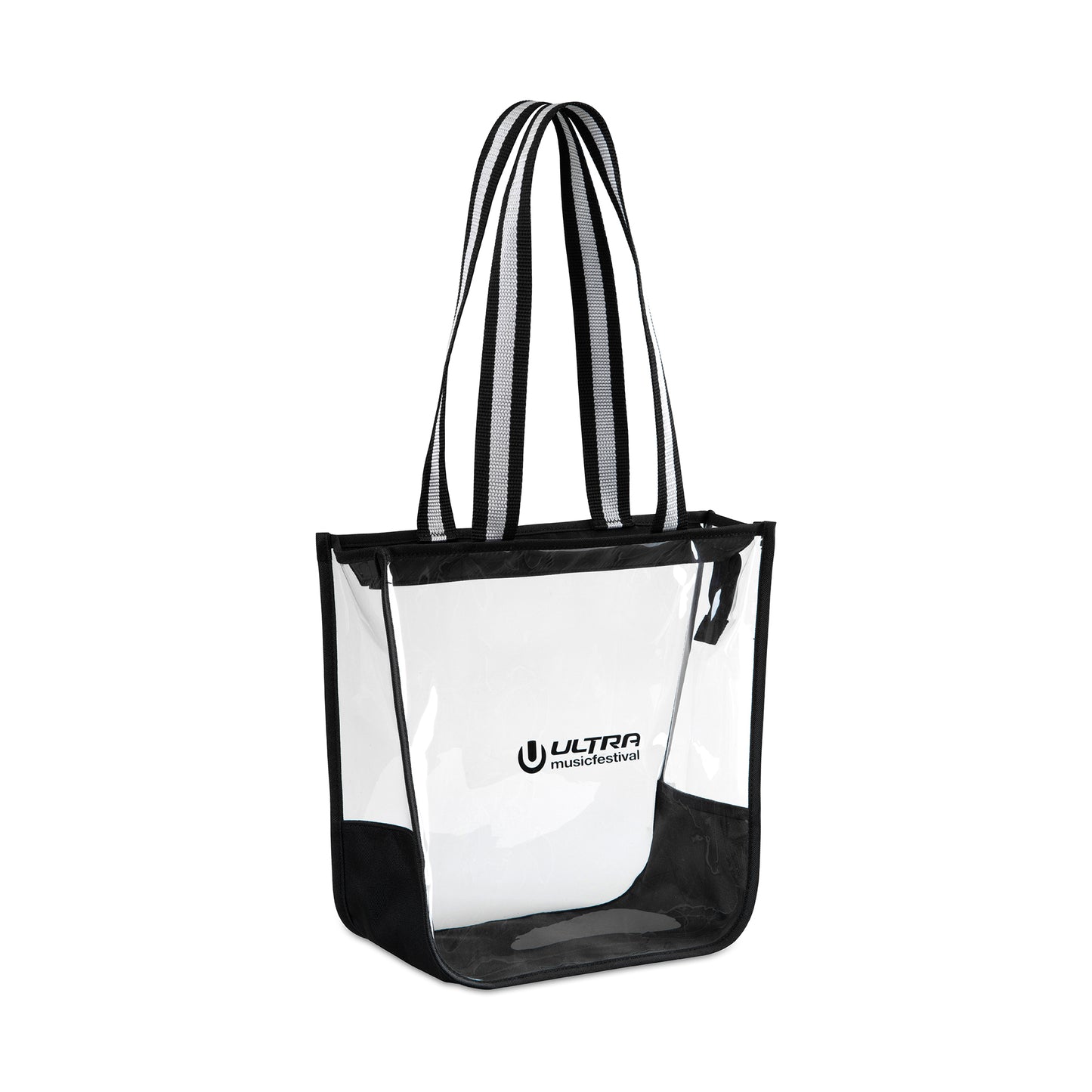 Clear Sigma Clear Zippered Tote