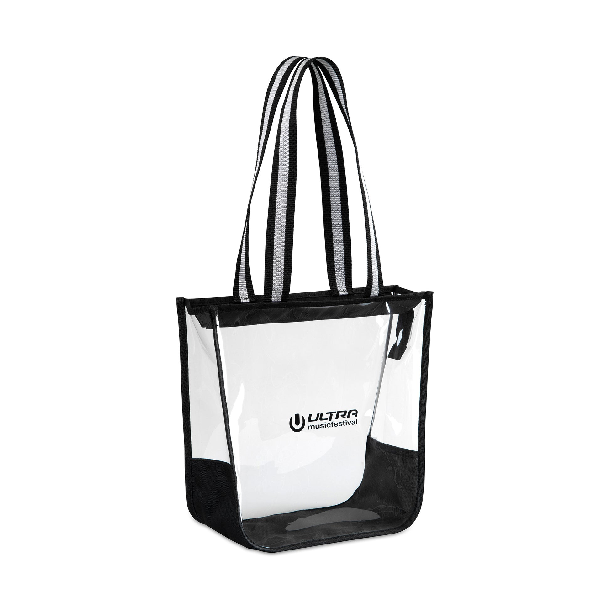 Clear Sigma Clear Zippered Tote