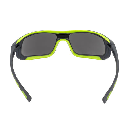 GLYF™ Safety Eyewear with Comfort Soft-Touch Liner - Hi-Vis/Gray Frame, Clear Lens
