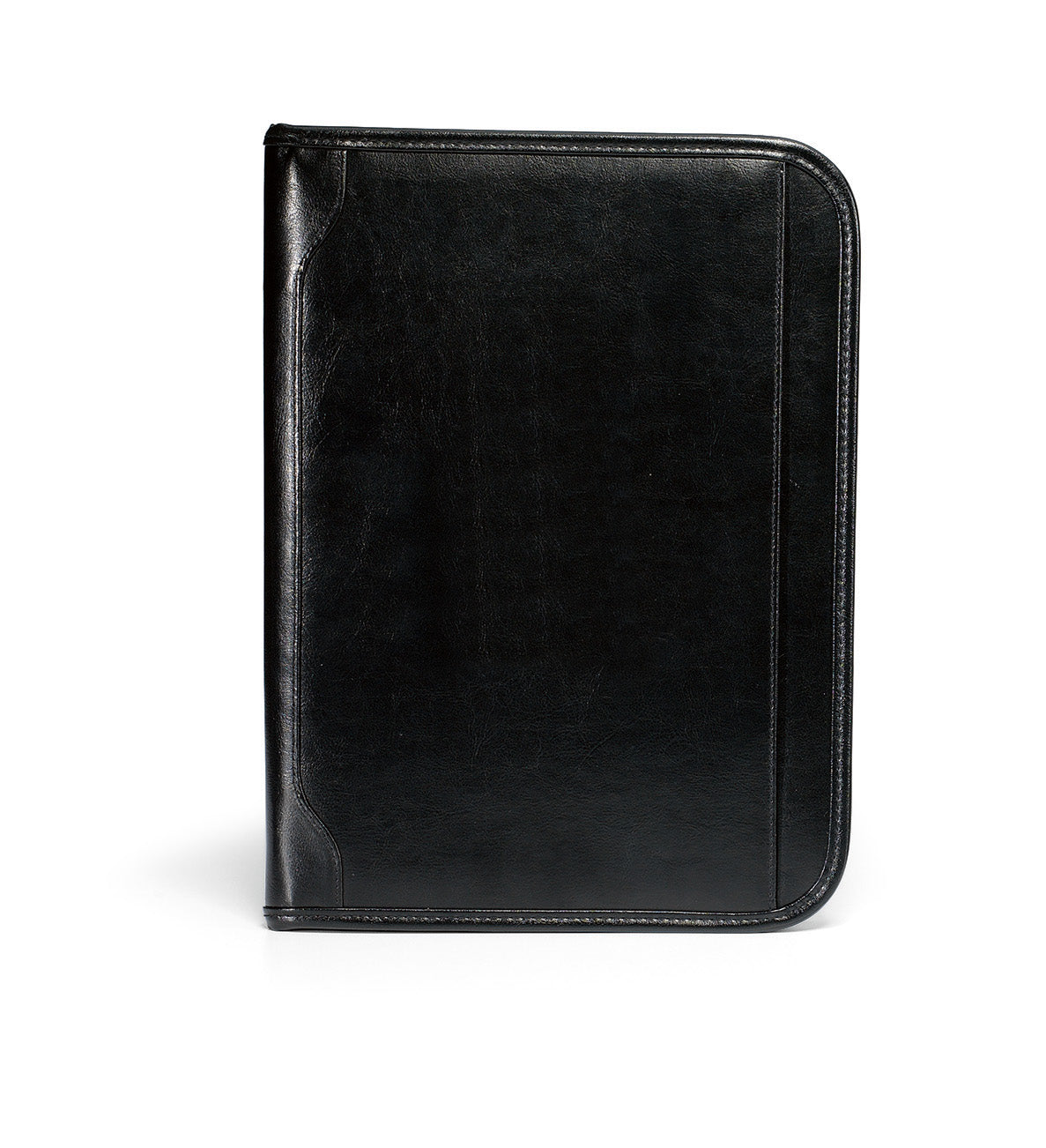 Black Vintage Leather Padfolio