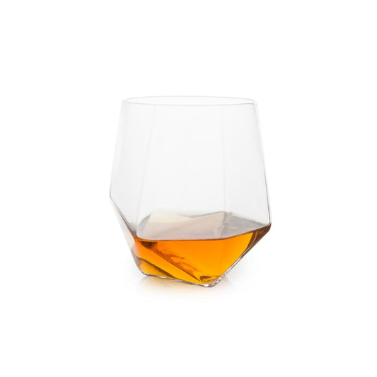 Viski® Faceted Crystal Tumbler