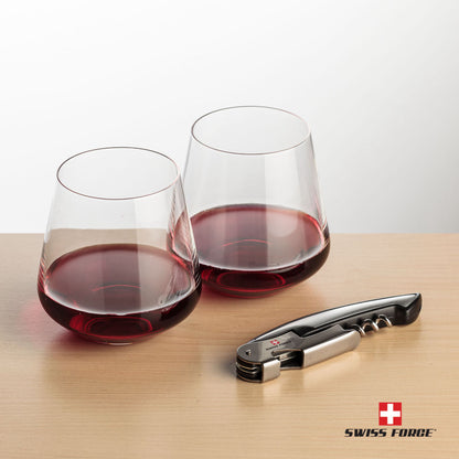 Swiss Force® Opener & Cannes Stemless Wine