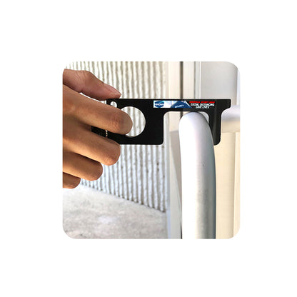 "ANSTED" Touchless Black Acrylic Sanitary Key