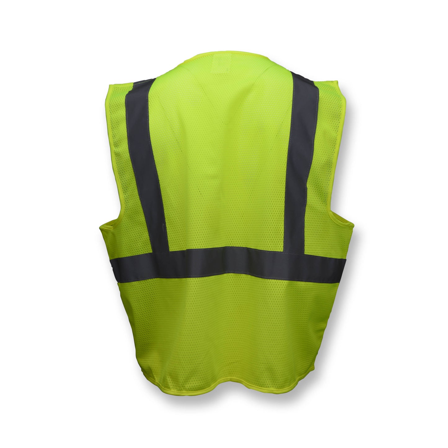 SV2Z Economy Type R Class 2 Mesh Safety Vest with Zipper - Green - Size 2X