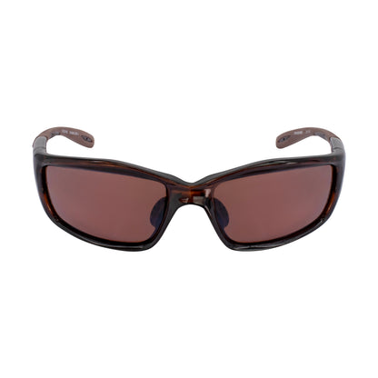 Infinity Premium Safety Eyewear - Crystal Brown Frame - Polarized Brown Lens