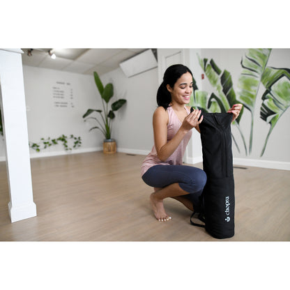 Black Restore Yoga Bag and Mat