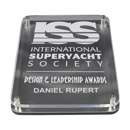 Spirit Floating Awards (5"W x 7"H x 11/18"D) - Laser Engraved