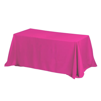 "Zenyatta Six" 4-Sided Throw Style Table Covers & Table Throws (Spot Color) / Fits 6 ft Table