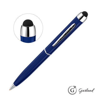 Garland® Stylus High Gloss Ballpoint Twist Pen - Chrome