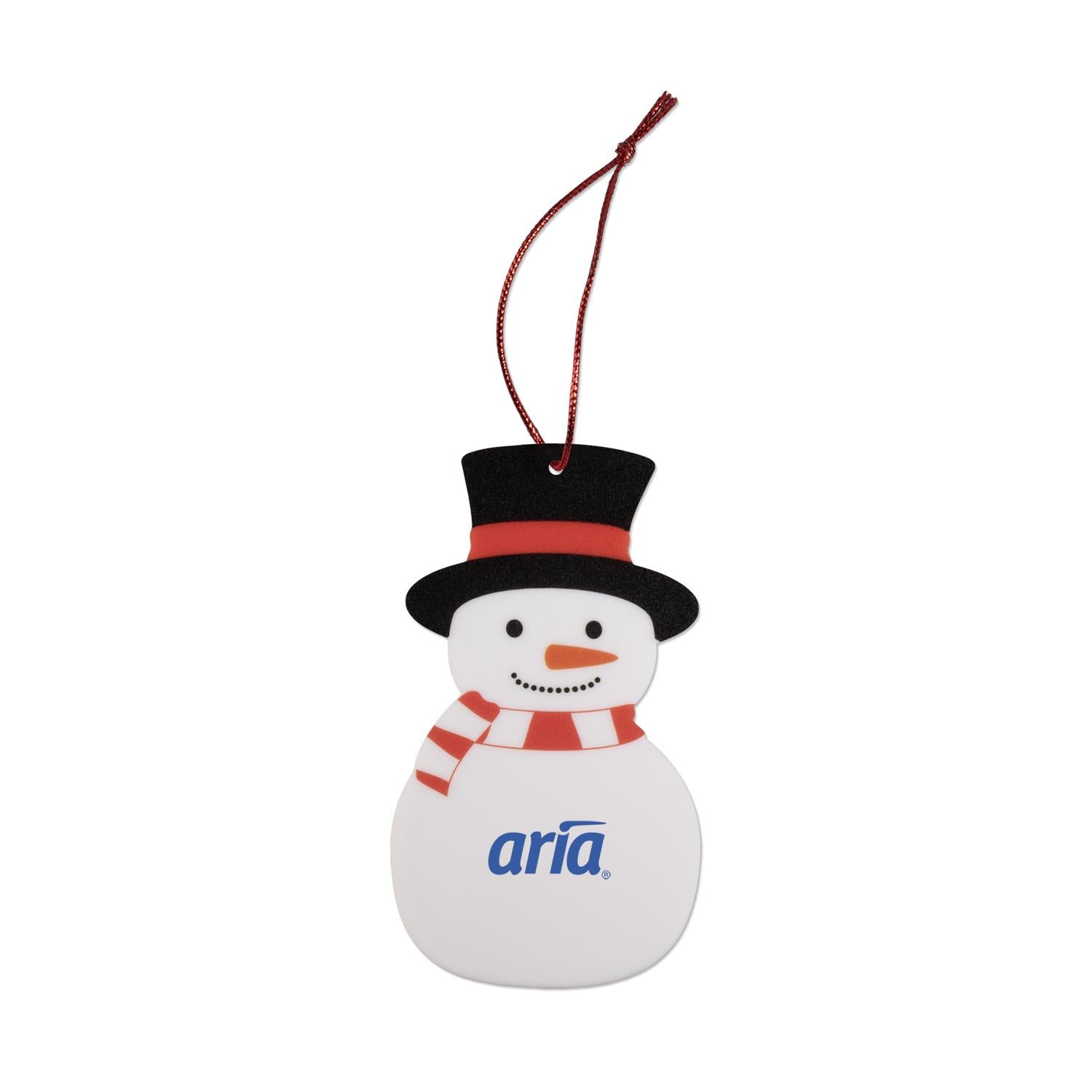 Multicolor Snowman Ornament