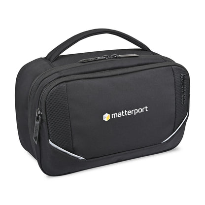 Black American Tourister® Zoom Turbo Toiletry Pouch