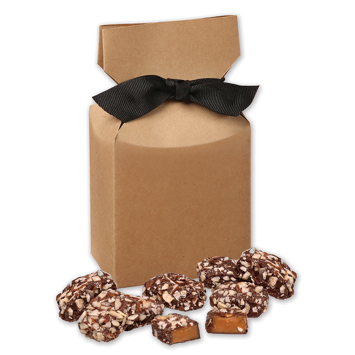 English Butter Toffee in Kraft Premium Delights Gift Box