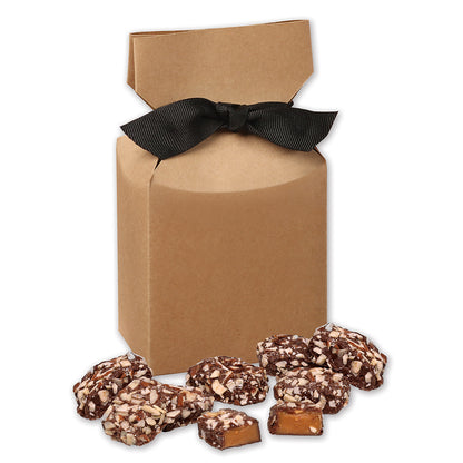 English Butter Toffee in Kraft Premium Delights Gift Box