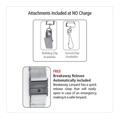 "OWEN" 3/4” Import Air Ship Super Soft Polyester Multi-Color Sublimation Lanyard