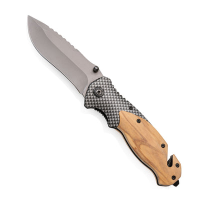 Raghorn Olive Wood Pocket Knife