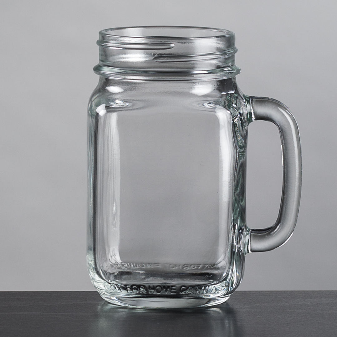 Roswell Drinking Jar - Deep Etch 16oz