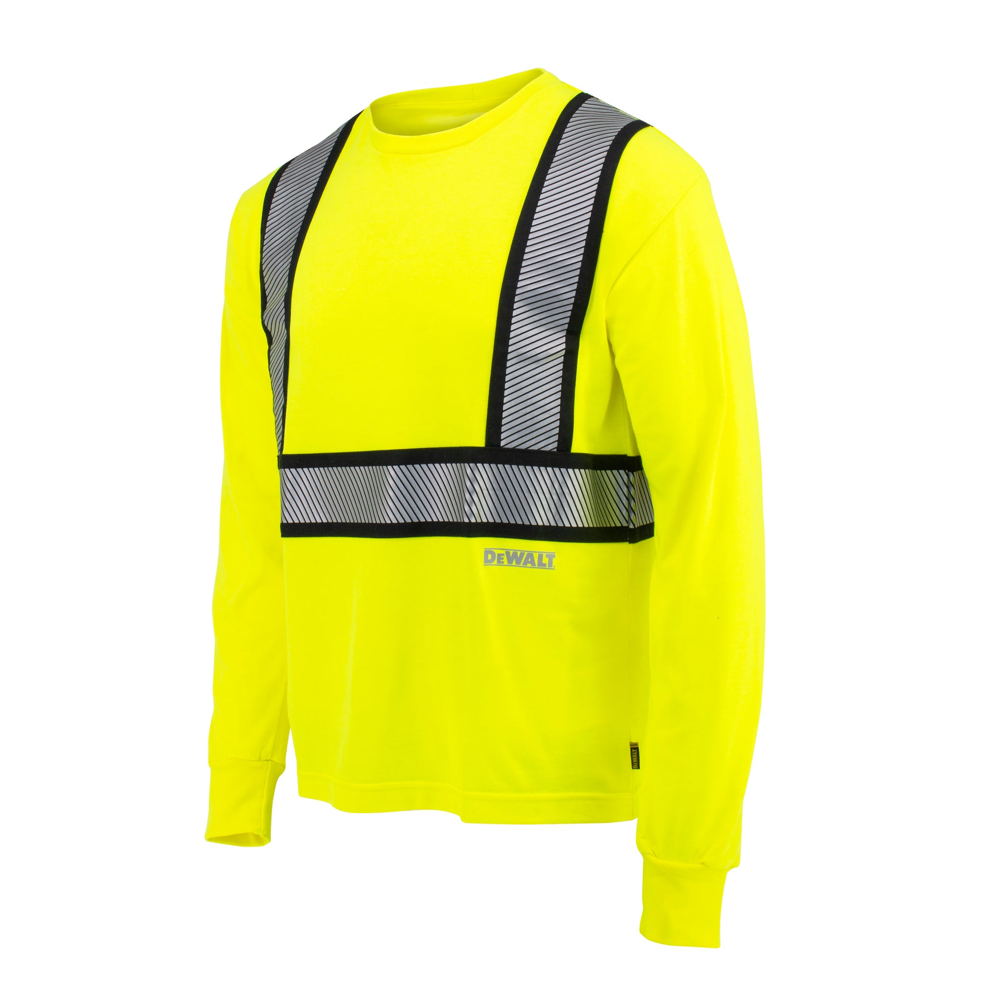 DST921 Class 2 Modacrylic FR T-Shirt - Long Sleeve - Green - Size XL