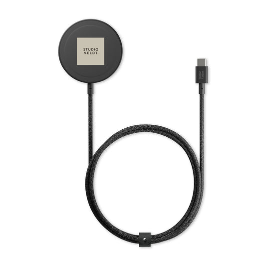 Black Native Union Snapstand Qi2 Wireless Charger