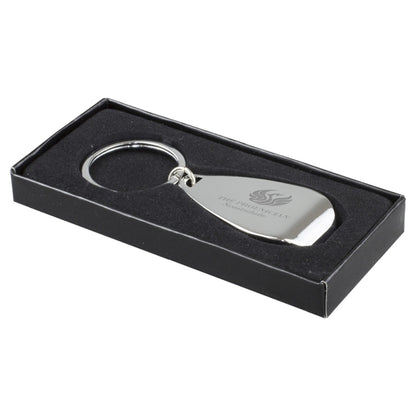 "Elite" Laser Engraved Metal Bottle Opener Keyholder