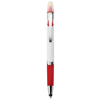 Cynthia 3-in-1 ballpoint pen/stylus/highlighter