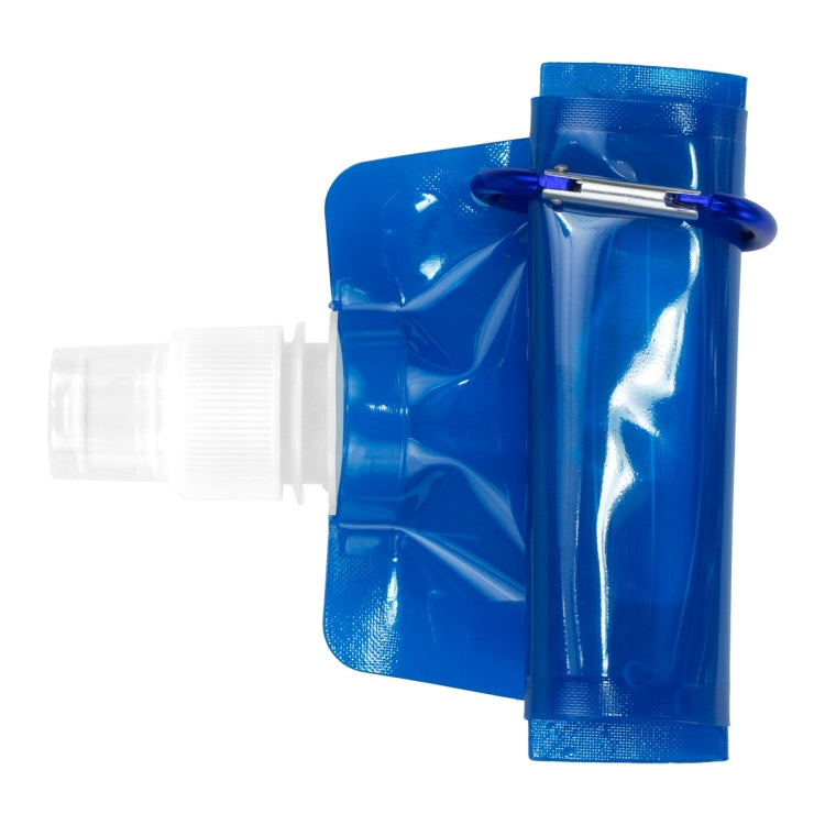 "Roll Up" 18 oz Foldable and Reusable Water Bottle with Matching Carabiner