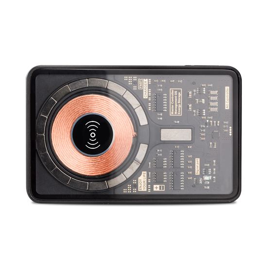 Lucid Transparent MagSafe Wireless Power Bank