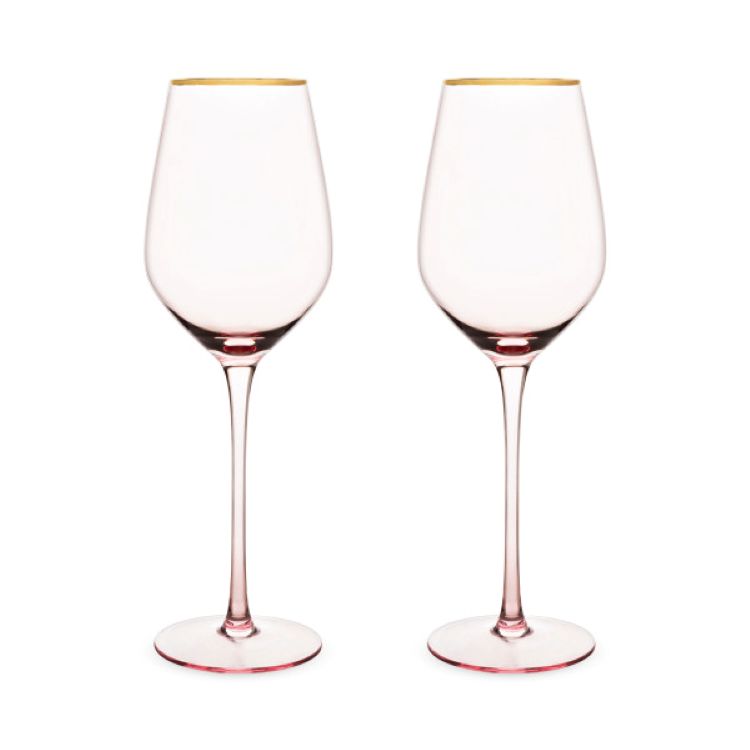Twine Living® Rose Crystal White Wine Glass