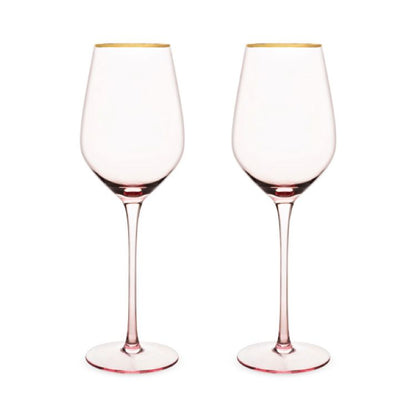 Twine Living® Rose Crystal White Wine Glass