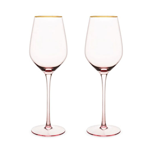 Twine Living® Rose Crystal White Wine Glass