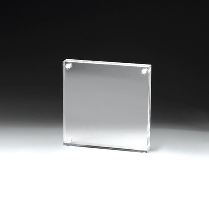 Clear Acrylic Entrapment Frame - 6-3/4" x 6-3/4"